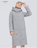 MIEGOFCE New Women Long Cotton Coats With Logo Design Winter Waterproof Windproof Jacket - Starttech Online Market