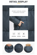 MIEGOFCE Winter Women Mid-length Coat Hooded Design To Keep Warm And Windproof Parka Zipper Jackets - Starttech Online Market