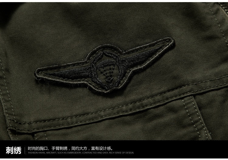 Military Jacket Men Autumn Soldier MA-1 Style Army Jackets Brand Clothing Bomber Jackets - Starttech Online Market