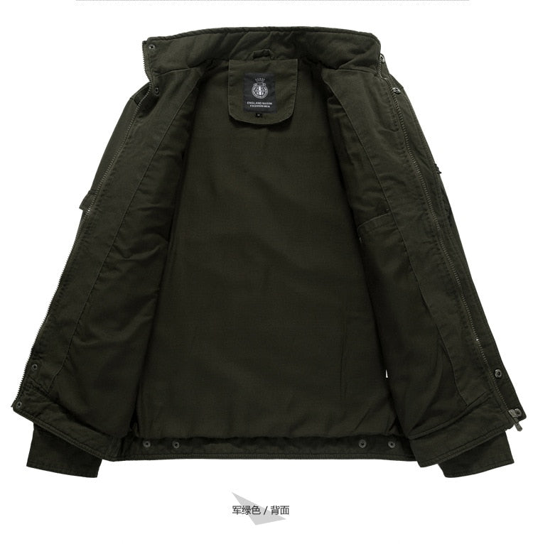 Military Jacket Men Autumn Soldier MA-1 Style Army Jackets Brand Clothing Bomber Jackets - Starttech Online Market