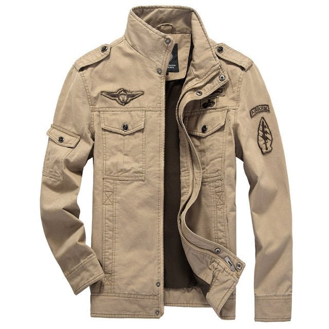 Military Jacket Men Autumn Soldier MA-1 Style Army Jackets Brand Clothing Bomber Jackets - Starttech Online Market
