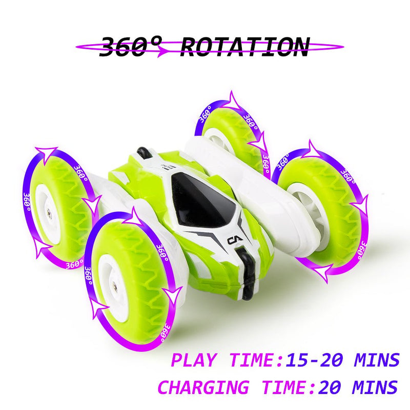 Mini RC Car 4CH Stunt Drift Deformation remote control Rock Crawler Roll Cars 360 Degree Flip RC Cars Toys for Kids - Starttech Online Market