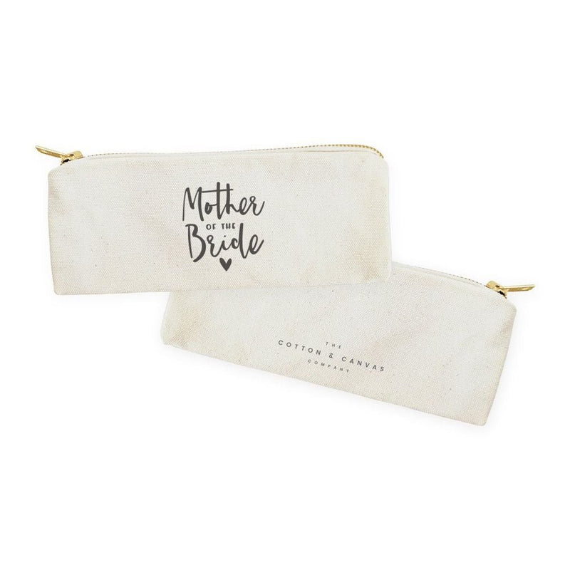 Mother of the Bride Cotton Canvas Pencil Case and Travel Pouch - Starttech Online Market