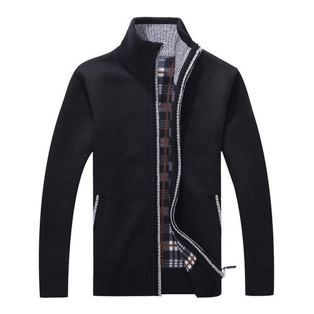 Mountainskin New Men's Sweaters Autumn Winter Warm Pullover Thick Cardigan Coats Mens Brand Clothing Male Casual Knitwear SA582 - Starttech Online Market
