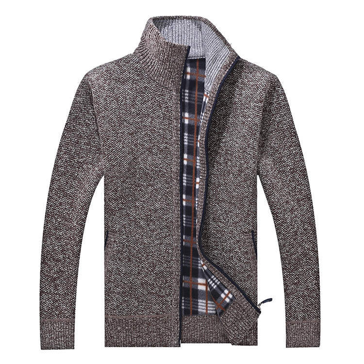 Mountainskin New Men's Sweaters Autumn Winter Warm Pullover Thick Cardigan Coats Mens Brand Clothing Male Casual Knitwear SA582 - Starttech Online Market