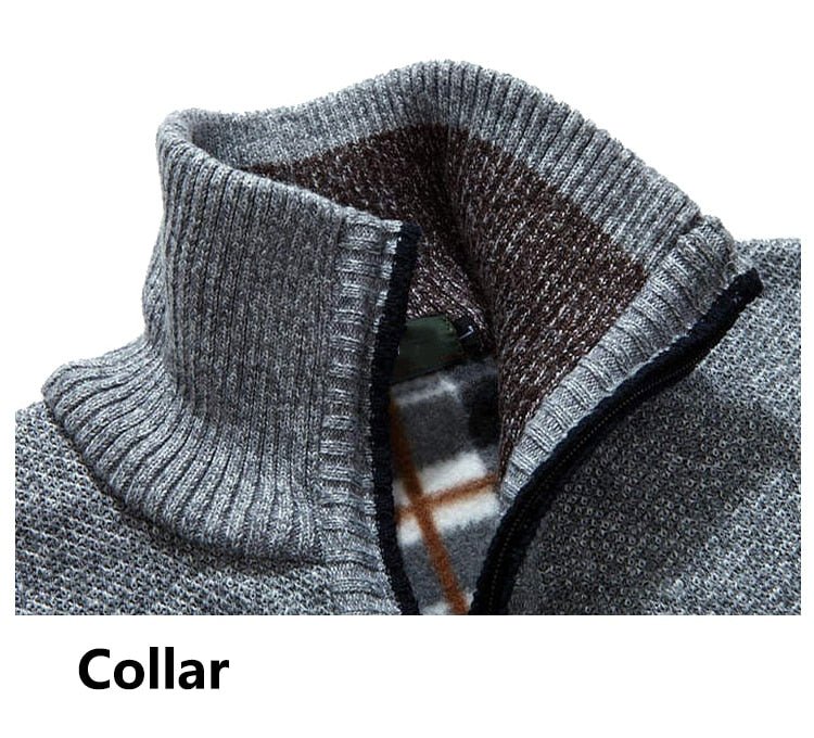 Mountainskin New Men's Sweaters Autumn Winter Warm Pullover Thick Cardigan Coats Mens Brand Clothing Male Casual Knitwear SA582 - Starttech Online Market