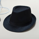 New Classic Men Women Straw Fedora Hat Wide Brim Panama Summer Hat - Starttech Online Market
