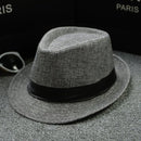 New Classic Men Women Straw Fedora Hat Wide Brim Panama Summer Hat - Starttech Online Market