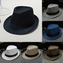 New Classic Men Women Straw Fedora Hat Wide Brim Panama Summer Hat - Starttech Online Market