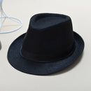 New Classic Men Women Straw Fedora Hat Wide Brim Panama Summer Hat - Starttech Online Market