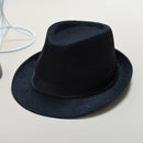 New Classic Men Women Straw Fedora Hat Wide Brim Panama Summer Hat - Starttech Online Market