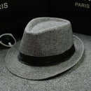New Classic Men Women Straw Fedora Hat Wide Brim Panama Summer Hat - Starttech Online Market
