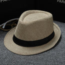 New Classic Men Women Straw Fedora Hat Wide Brim Panama Summer Hat - Starttech Online Market