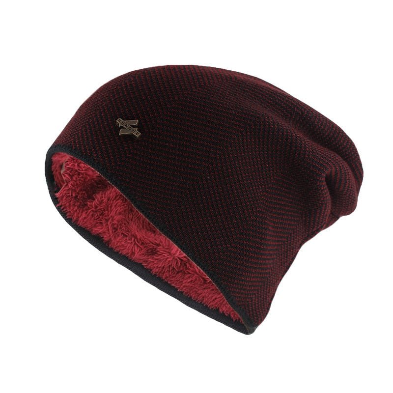 New Fashion Adult Men Winter Warm Hat For Unisex Knitted Casual Beanies Skullies Cotton Wool Hats Brand Outdoor Solid Gorros - Starttech Online Market