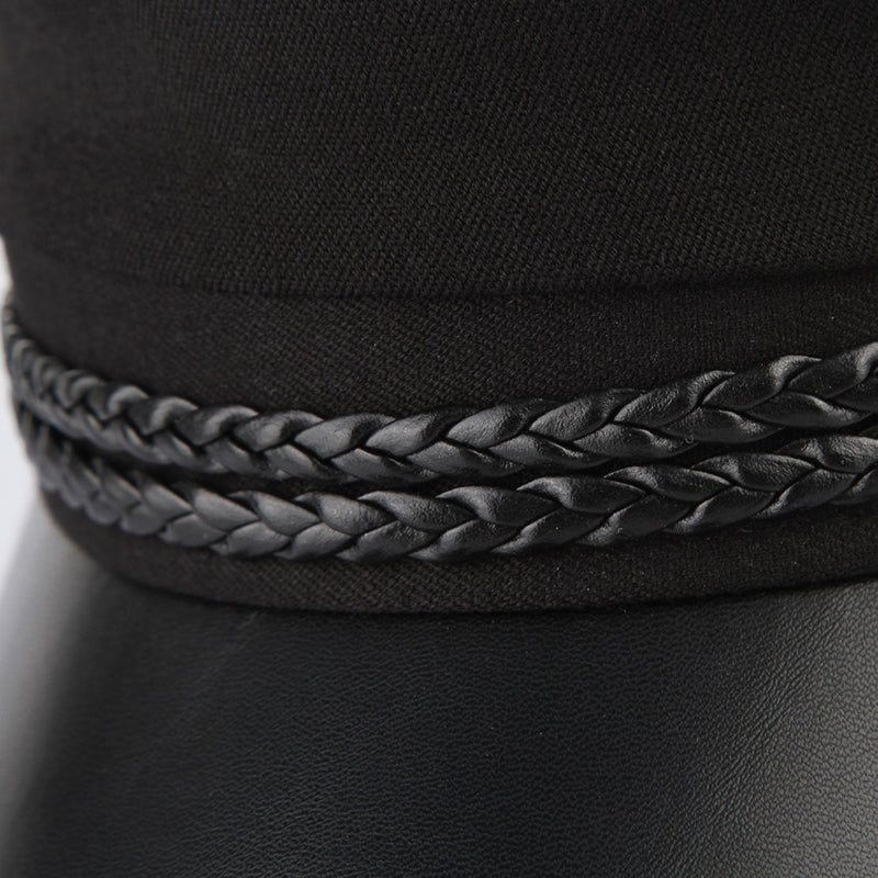 New High Quality Casual Military Cap Man & Woman Cotton Beret Flat Captain Cap Trucker Vintage Sport - Starttech Online Market