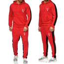 New Men's Sets Hoodies+Pants Suit Roger Federer Casual Tracksuit Male Casual Tshirt Gyms Fitness trousers 2019 men Classic Brand - Starttech Online Market