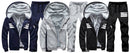 New Men's Thicken Baseball Suit Designer Printing Plus Size Winter Hoodies Fleece Sweatshirts Suit Men Sportwear M~9XL BFDY8 - Starttech Online Market