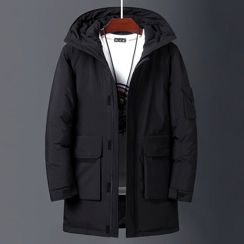 New Winter Men Down Fashion Thick Warm Windbreaker Jacket - Starttech Online Market