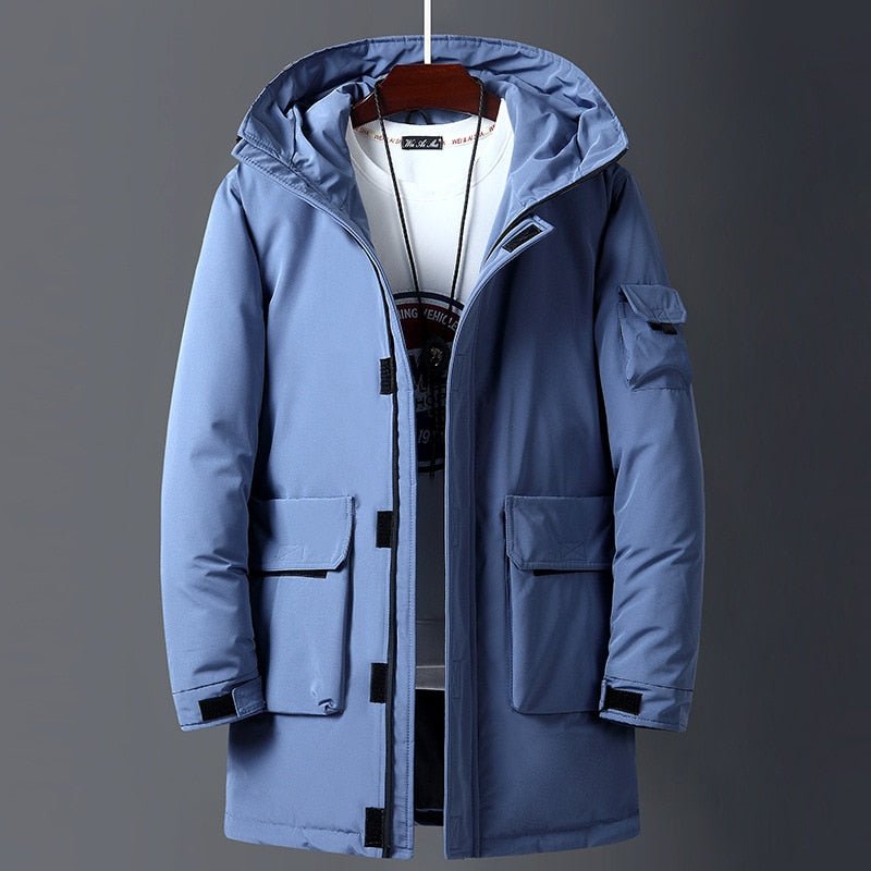 New Winter Men Down Fashion Thick Warm Windbreaker Jacket - Starttech Online Market