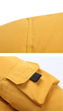 New Winter Men Down Fashion Thick Warm Windbreaker Jacket - Starttech Online Market