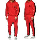 Newest Brand Tracksuit men Roger Federer perfect logo printed Hoodies+Pants Sets Fashion Men Sportswear Gyms Jogger Suits Sets - Starttech Online Market