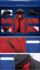 North Winter Jacket Parka Couple Models Coats Outdoor Cold Warm Thick Female Male Face Windproof Clothing - Starttech Online Market