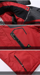 North Winter Jacket Parka Couple Models Coats Outdoor Cold Warm Thick Female Male Face Windproof Clothing - Starttech Online Market