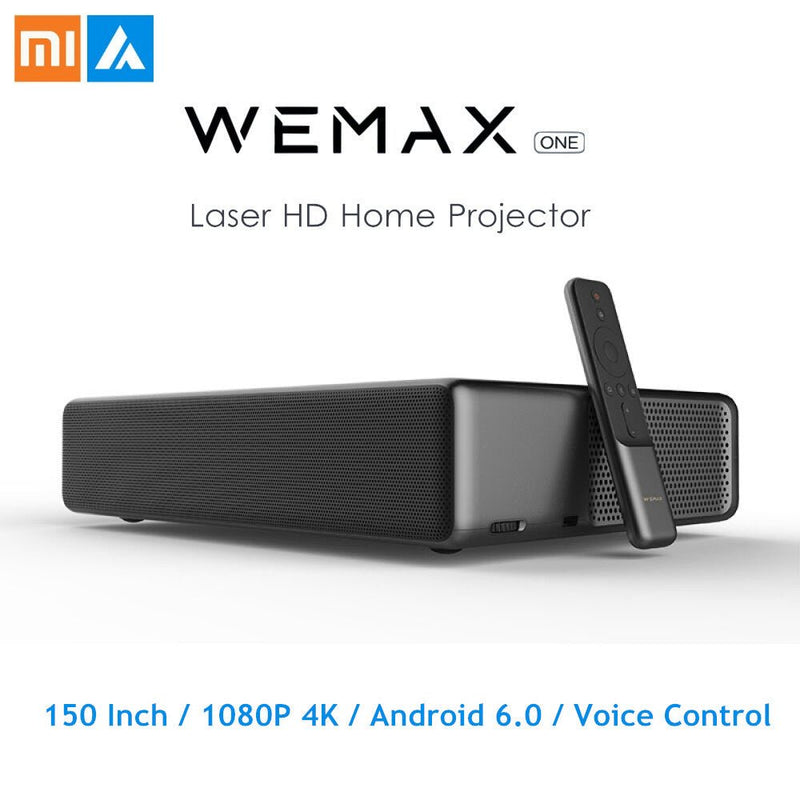 Original Xiaomi WEMAX ONE PRO Laser Projector 7000/5000 Lumens 150'' 1080P FHD 4K Android 6.0 BT4.0 2.4/5GHz WiFi Home Theater - Starttech Online Market
