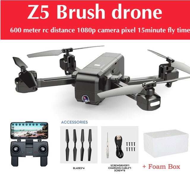 OTPRO F11 Z5 5.8G GPS Drone 1KM FPV 25 Minutes With 2-axis Gimbal 1080P Camera RC Quadcopter RTF VS Xiaomi FIMI A3 - Starttech Online Market