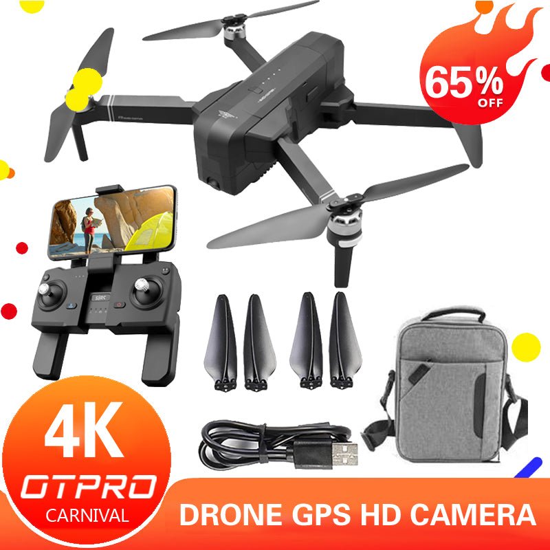 OTPRO F11 Z5 5.8G GPS Drone 1KM FPV 25 Minutes With 2-axis Gimbal 1080P Camera RC Quadcopter RTF VS Xiaomi FIMI A3 - Starttech Online Market