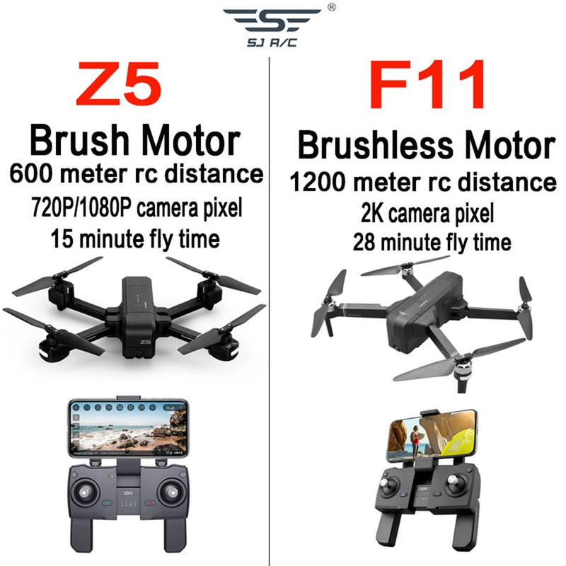 OTPRO F11 Z5 5.8G GPS Drone 1KM FPV 25 Minutes With 2-axis Gimbal 1080P Camera RC Quadcopter RTF VS Xiaomi FIMI A3 - Starttech Online Market