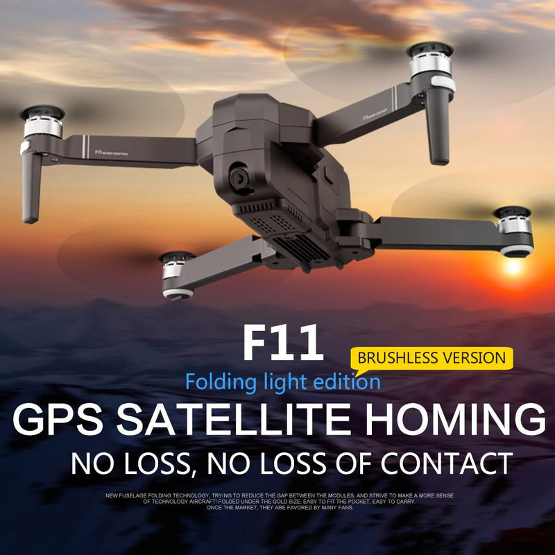 OTPRO F11 Z5 5.8G GPS Drone 1KM FPV 25 Minutes With 2-axis Gimbal 1080P Camera RC Quadcopter RTF VS Xiaomi FIMI A3 - Starttech Online Market