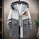 Padded Winter Warm Jacket Youth Fashion Trend Popular Logo Casual Coats - Starttech Online Market