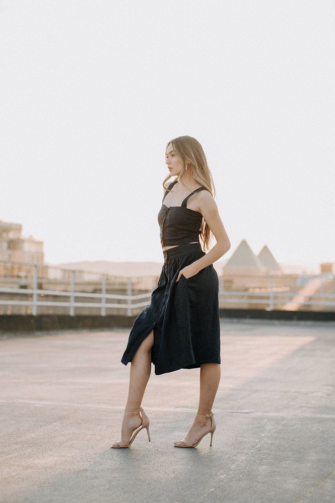 Penelope Skirt | Navy - Starttech Online Market