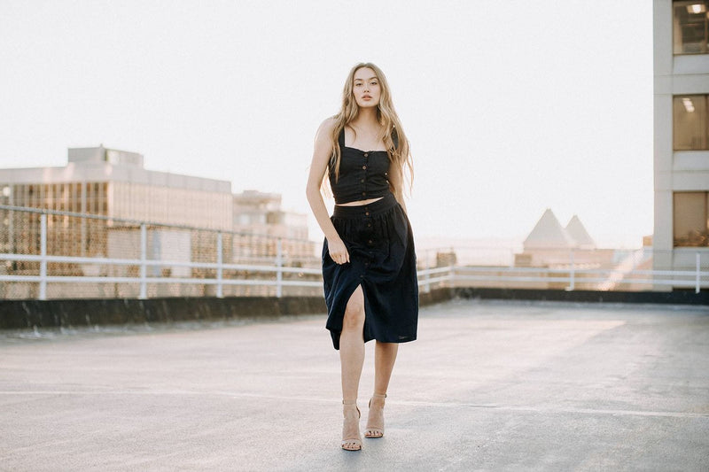 Penelope Skirt | Navy - Starttech Online Market