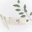 Personalized Handwritten Monogram Pencil Case and Travel Pouch - Starttech Online Market
