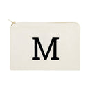 Personalized Single Modern Monogram Cosmetic Bag and Travel Make Up Pouch - Starttech Online Market