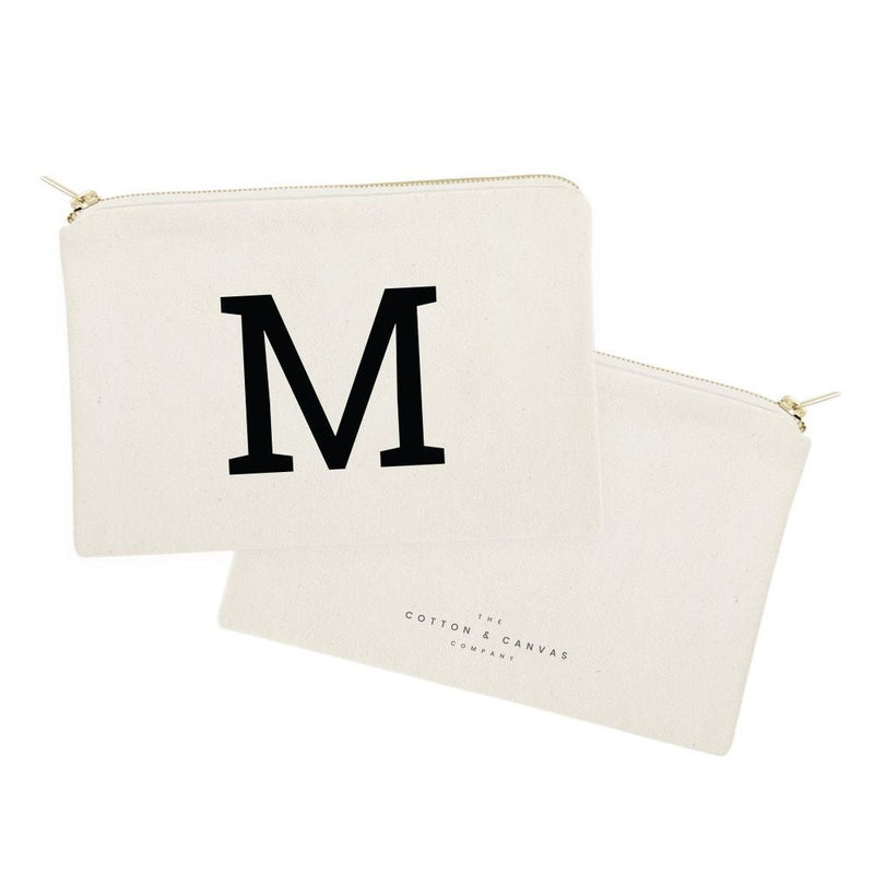 Personalized Single Modern Monogram Cosmetic Bag and Travel Make Up Pouch - Starttech Online Market