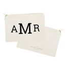 Personalized Triple Modern Monogram Cosmetic Bag and Travel Make Up Pouch - Starttech Online Market