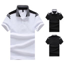 Polo shirt men jersey Short sleeve High Quality casual polo New spell color breathable Male 2019 Summer cool polo homme - Starttech Online Market