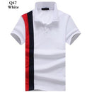 Polo shirt men jersey Short sleeve High Quality casual polo New spell color breathable Male 2019 Summer cool polo homme - Starttech Online Market