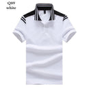 Polo shirt men jersey Short sleeve High Quality casual polo New spell color breathable Male 2019 Summer cool polo homme - Starttech Online Market