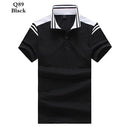Polo shirt men jersey Short sleeve High Quality casual polo New spell color breathable Male 2019 Summer cool polo homme - Starttech Online Market