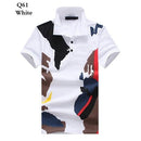 Polo shirt men jersey Short sleeve High Quality casual polo New spell color breathable Male 2019 Summer cool polo homme - Starttech Online Market