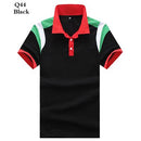 Polo shirt men jersey Short sleeve High Quality casual polo New spell color breathable Male 2019 Summer cool polo homme - Starttech Online Market