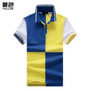 Polo shirt men jersey Short sleeve High Quality casual polo New spell color breathable Male 2019 Summer cool polo homme - Starttech Online Market
