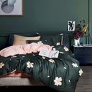 Printed four-piece duvet cover sheet - Starttech Online Market