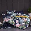 Printed four-piece duvet cover sheet - Starttech Online Market