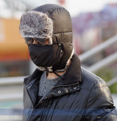 Russian Ushanka Sherpa Cossack Fur Warm Winter Ski Showerproof Bomber Hat With Pocket Warm Caps Hat - Starttech Online Market