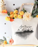 San Francisco Cityscape Cotton Canvas Tote Bag - Starttech Online Market